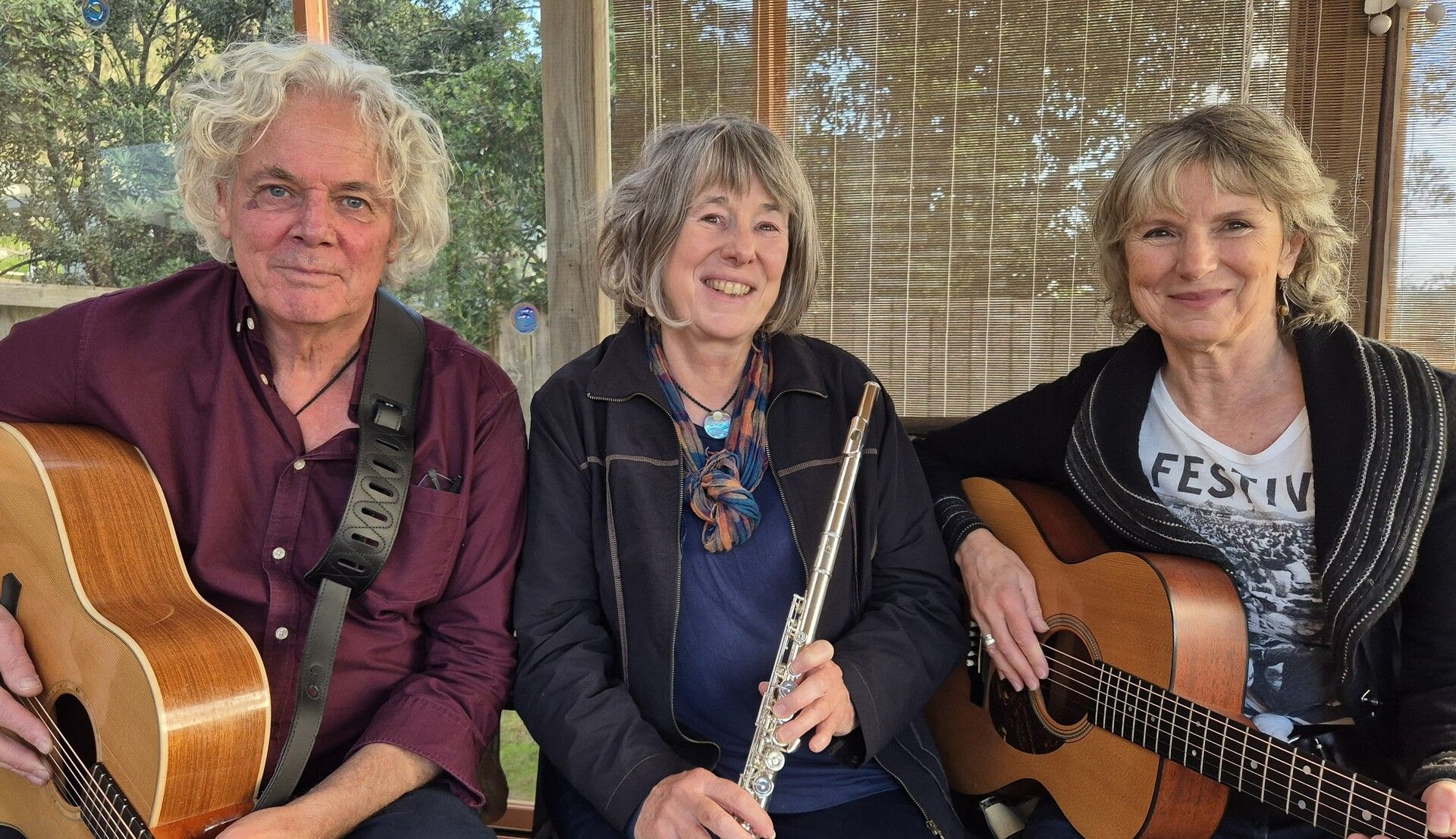 Whangateau Folk in August - Penni Feather and WilkieMac - FULL CONCERT!