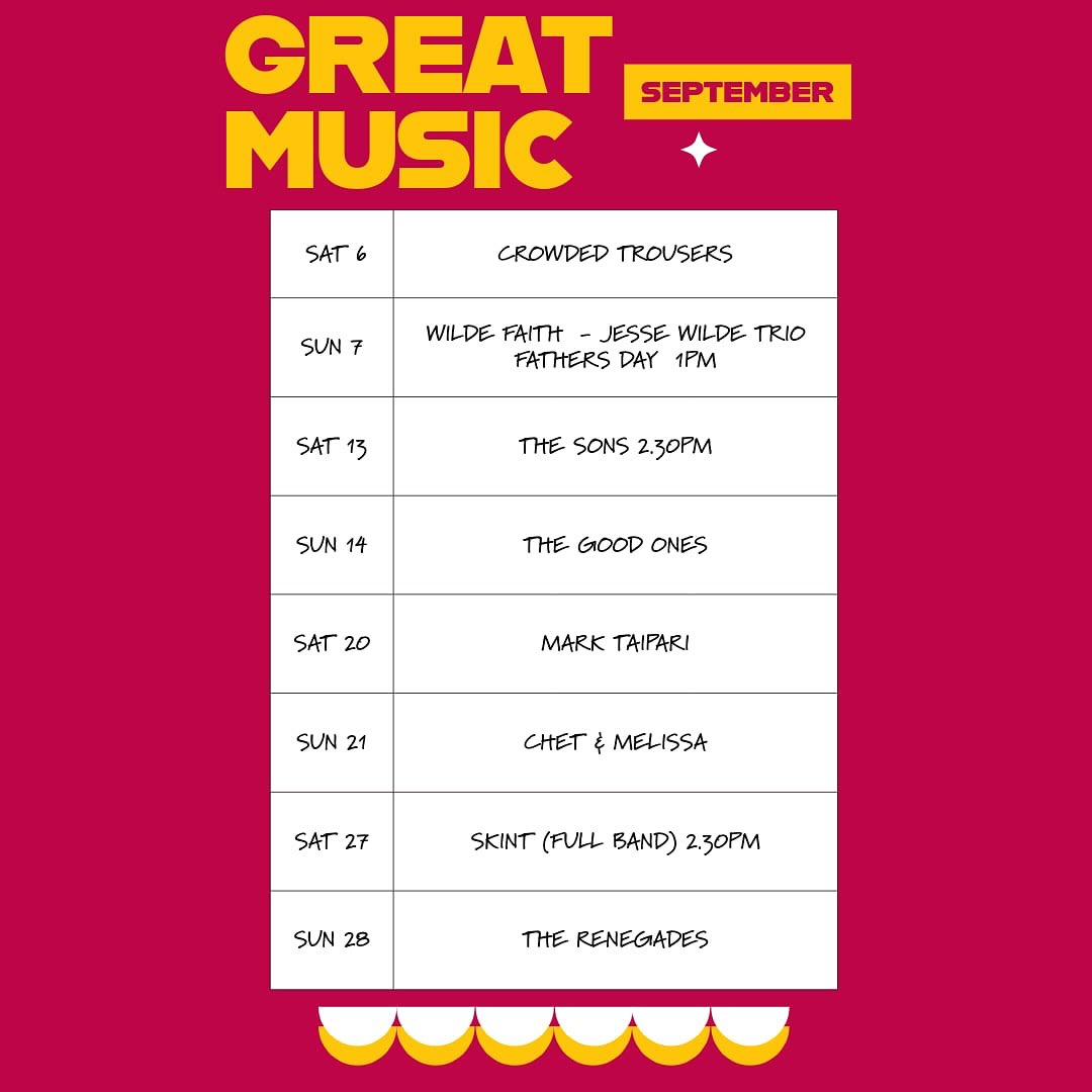 Great Music @ The Puhoi Pub This September!