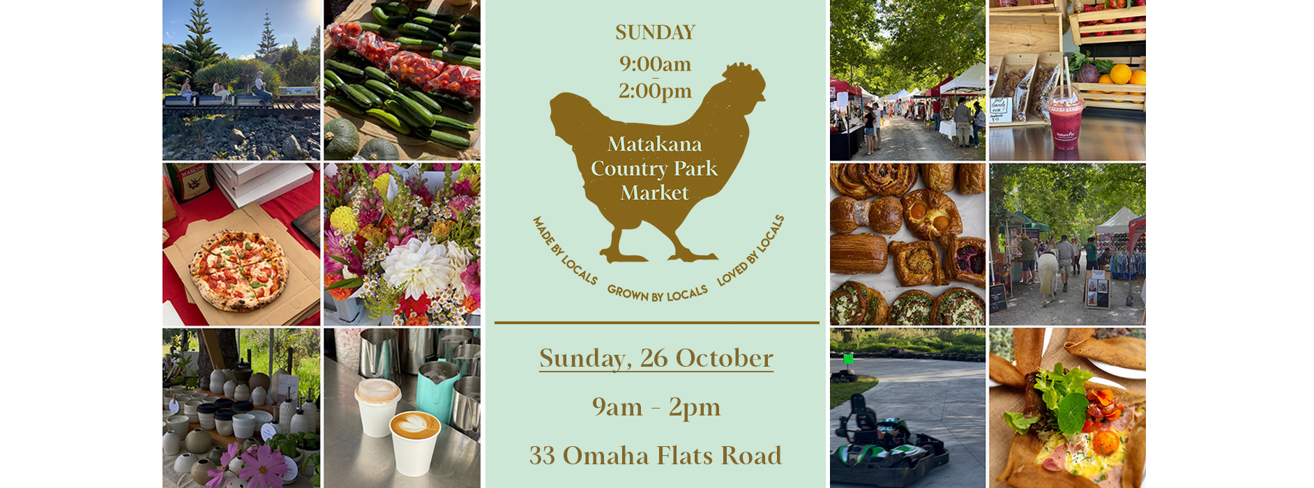 Labour Weekend Sunday Market @ The Matakana Country Park 