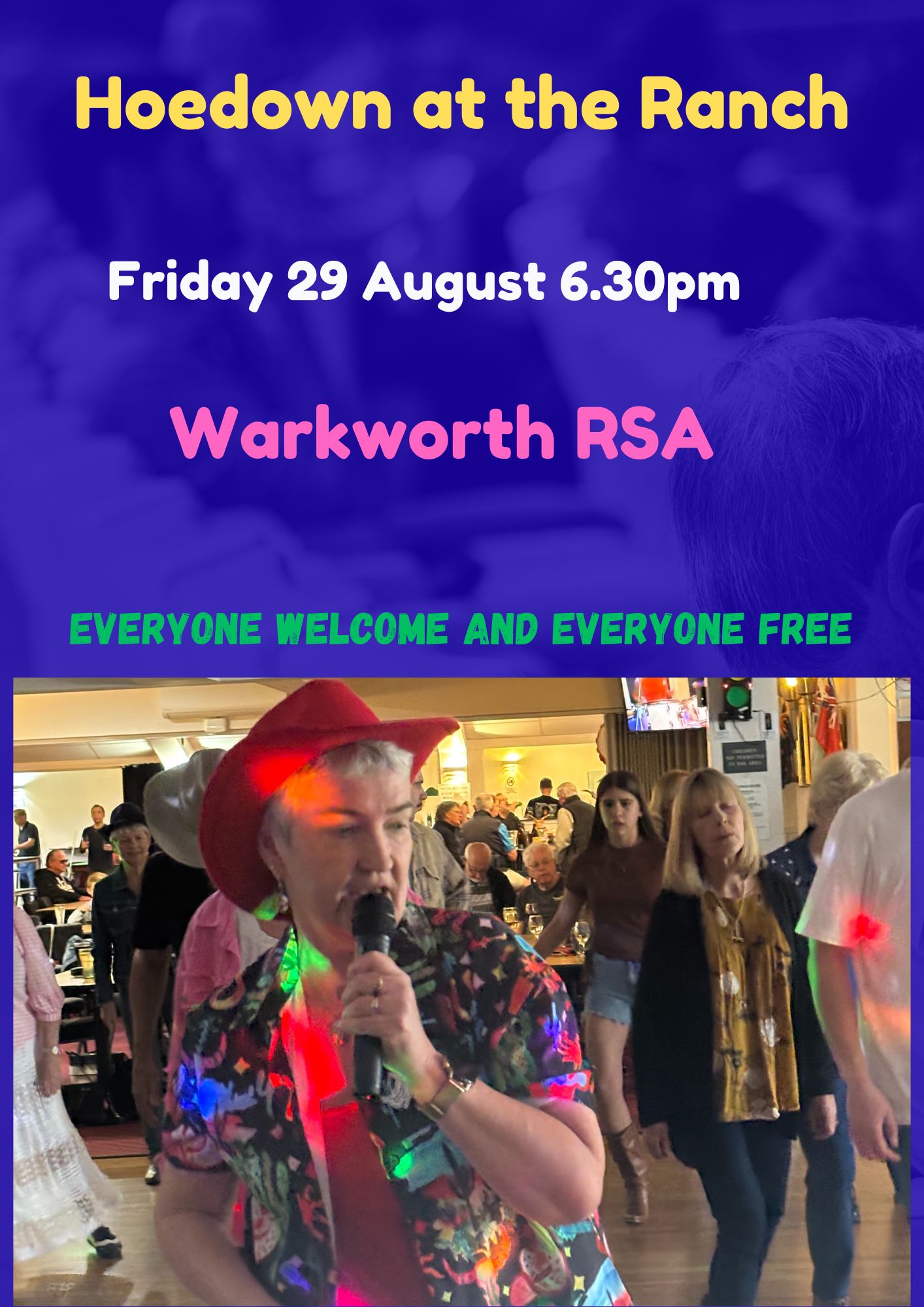Hoedown at The Ranch @ The Warkworth RSA This Friday!!