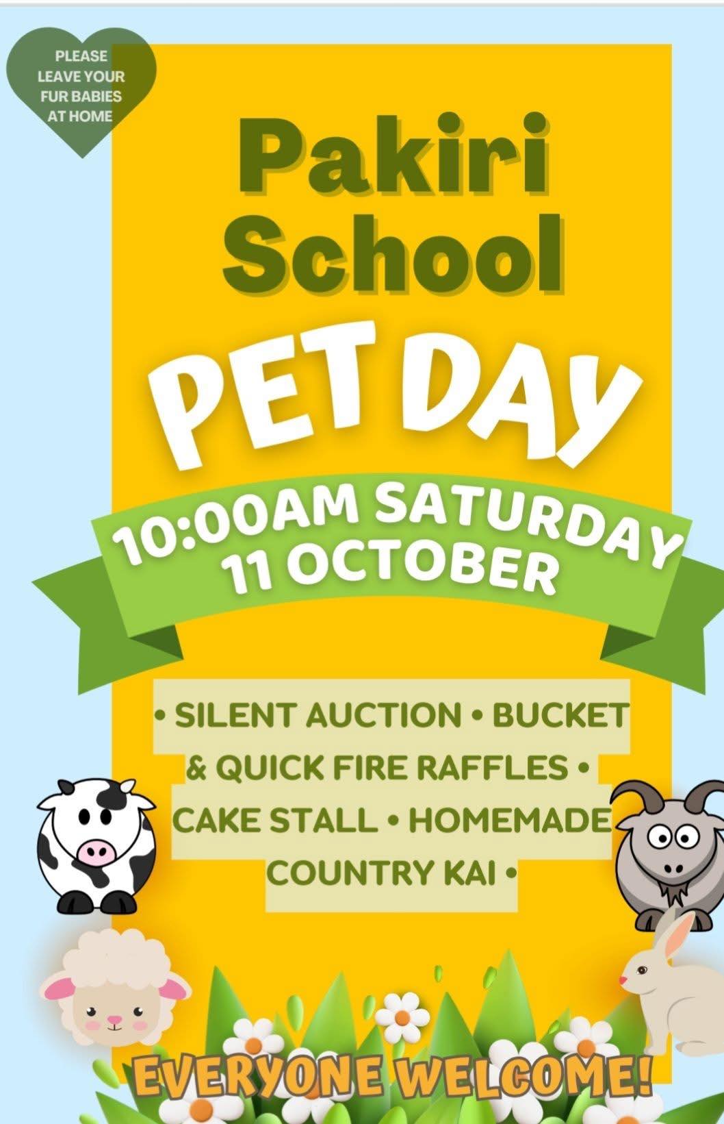 Pakiri School Pet Day 2025