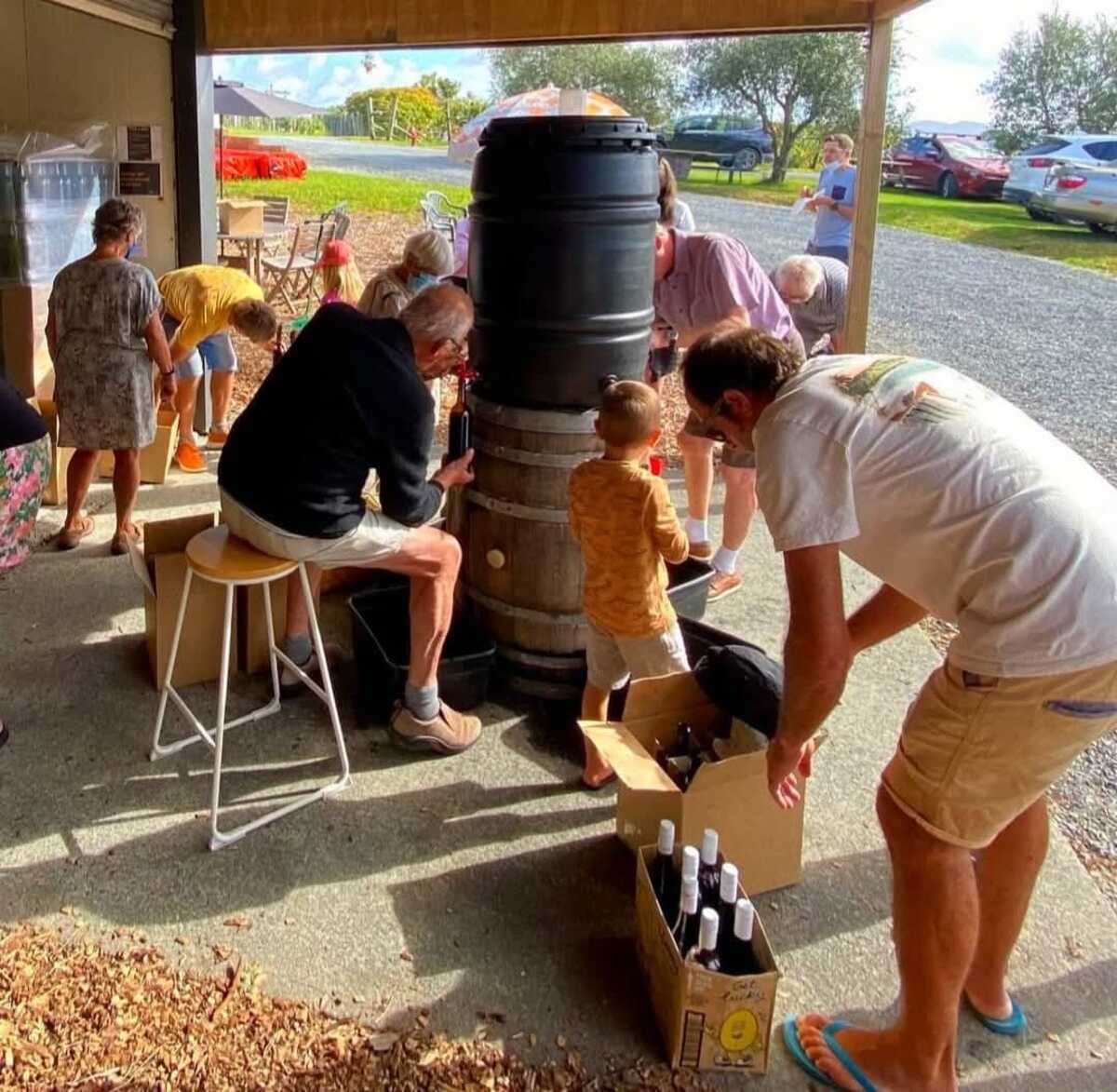 Fill Your Own Wine Event This Sunday at Heron's Flight