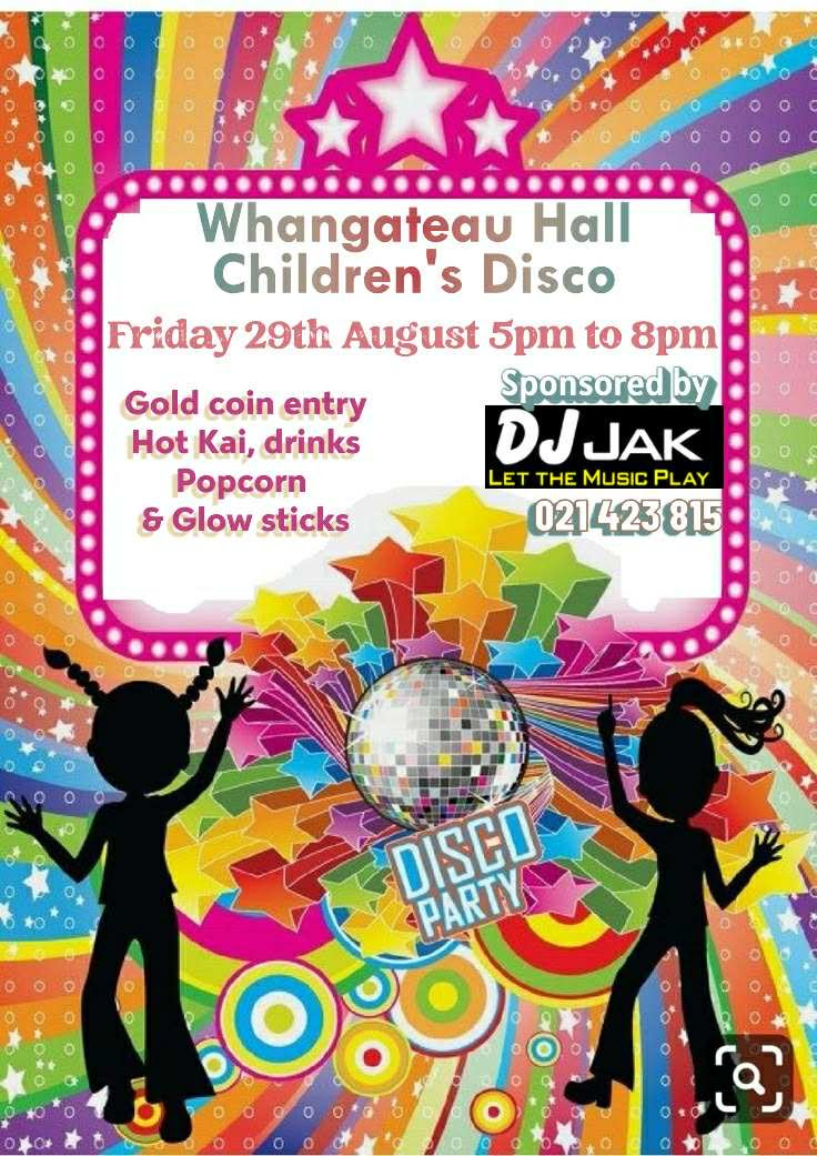 Whangateau Hall Kids Disco