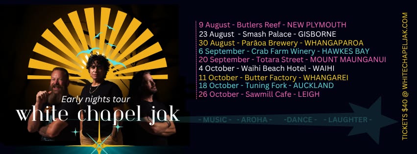 Early Nights Tour with White Chapel Jak @ the Leigh Sawmill Cafe