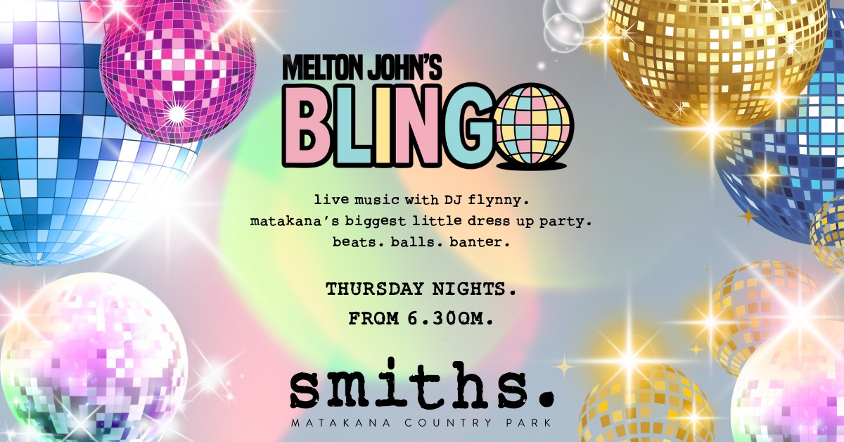 Blingo @ Smiths Matakana - Every Thursday