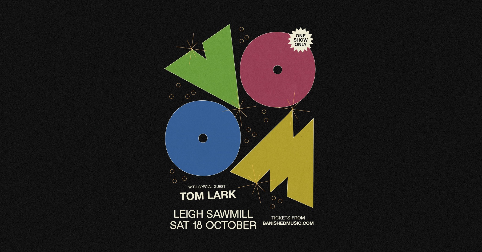 Voom! with special guest Tom Lark @ The Leigh Sawmill Cafe