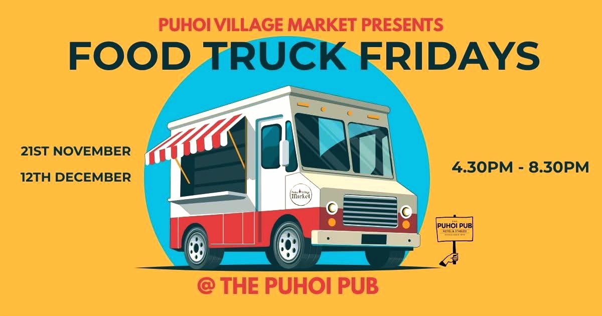 Food Truck Fridays at The Puhoi Pub 