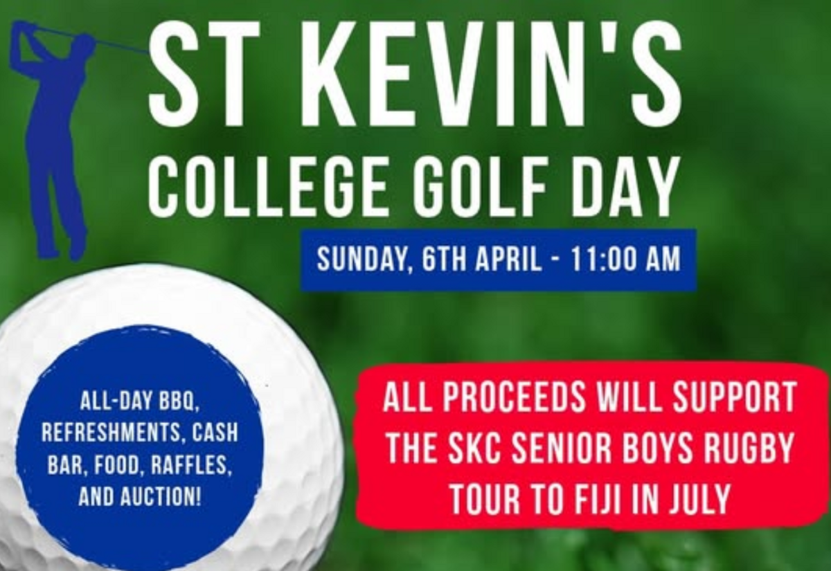 St Kevin's College Golf Day on Sunday Apr 6th