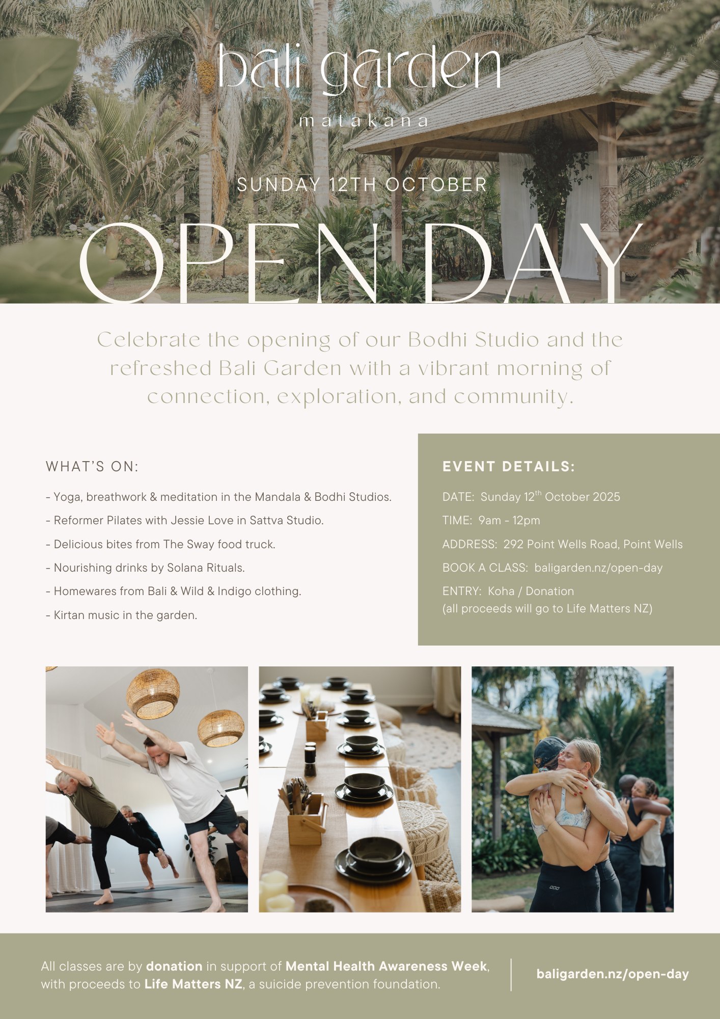 Open Day @ Bali Garden!
