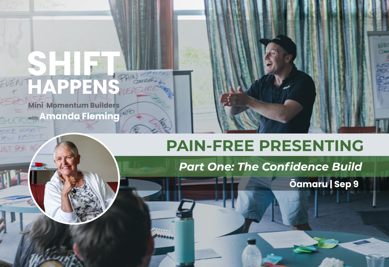 Shift Happens: Pain-Free Presenting 1 | The Confidence Build