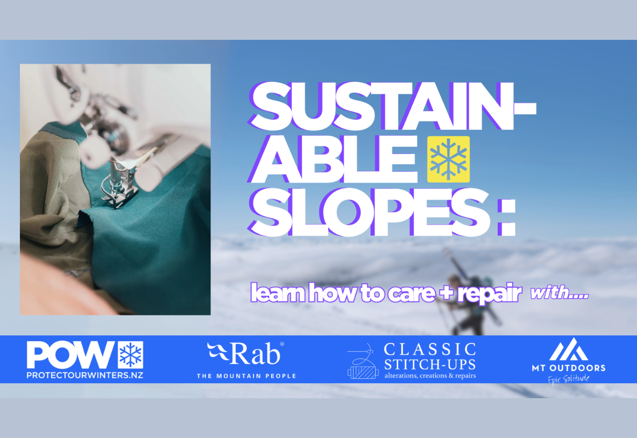 Sustainable Slopes: Repair + Learn 