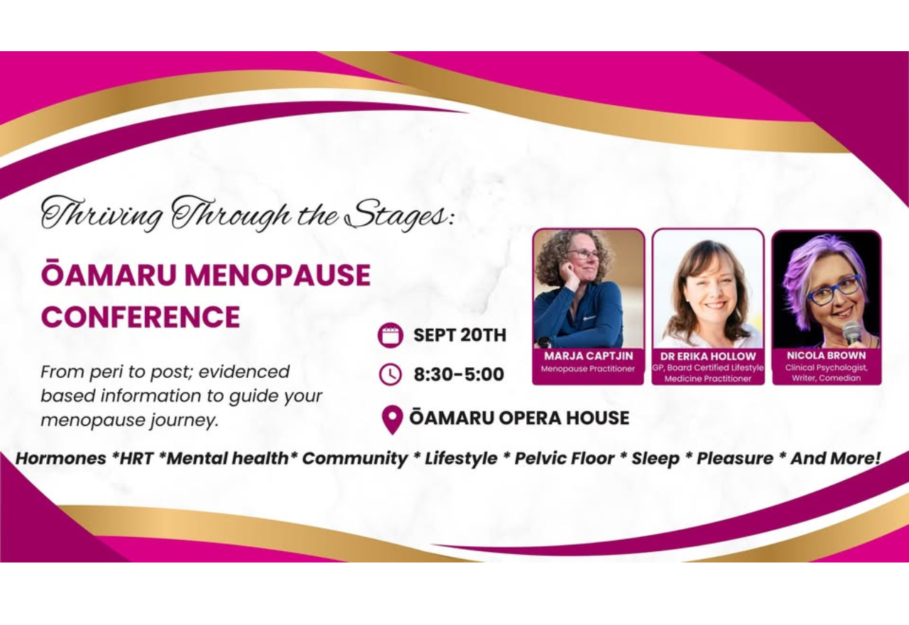 Ōamaru Menopause Conference