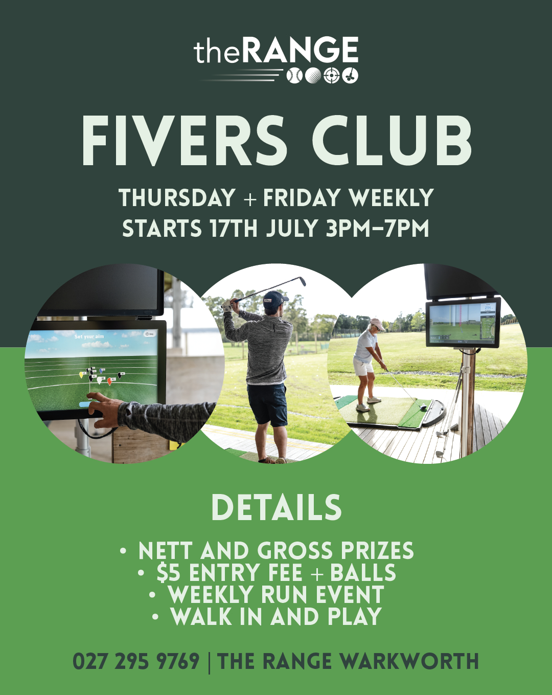 Fivers Club @ The Range, Warkworth - Thursdays & Fridays