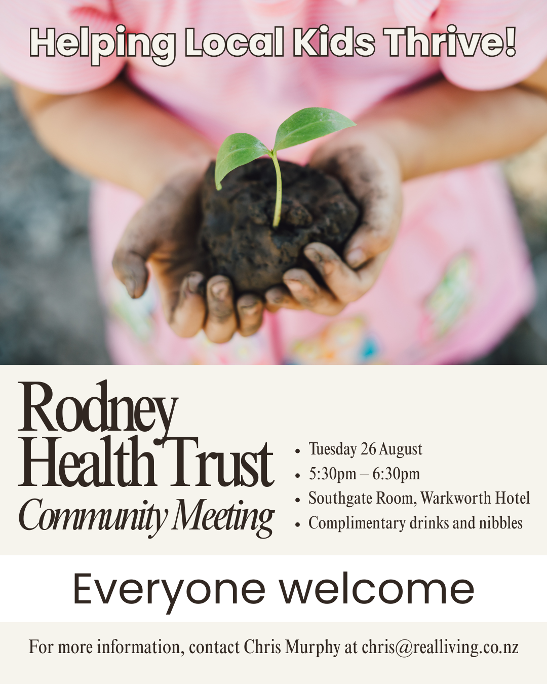 Rodney Health Trust Community Meeting