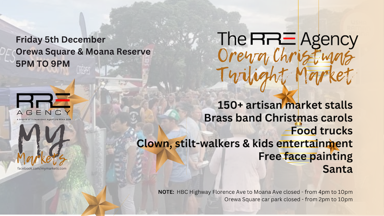 RREA Agency Orewa Christmas Twilight Market