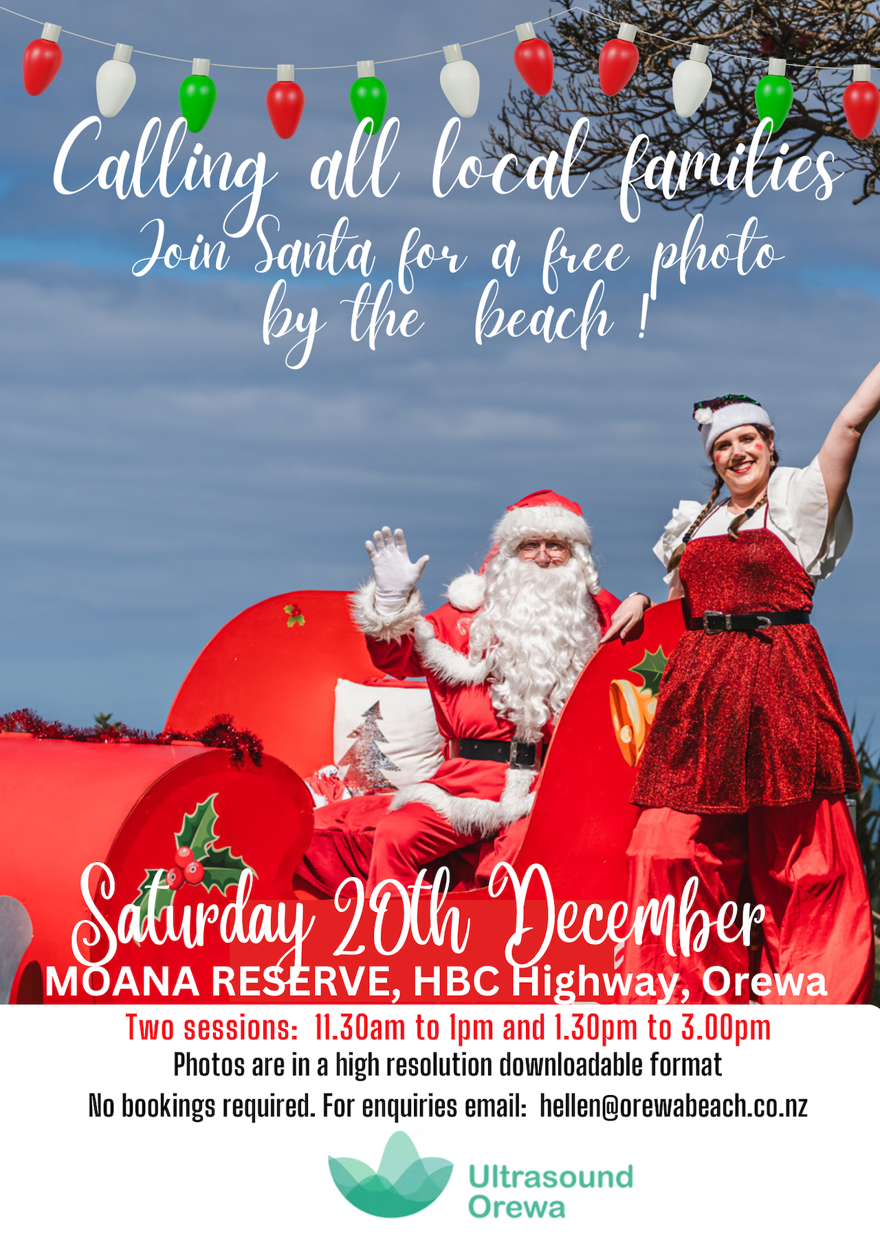 Orewa Free Santa Photos