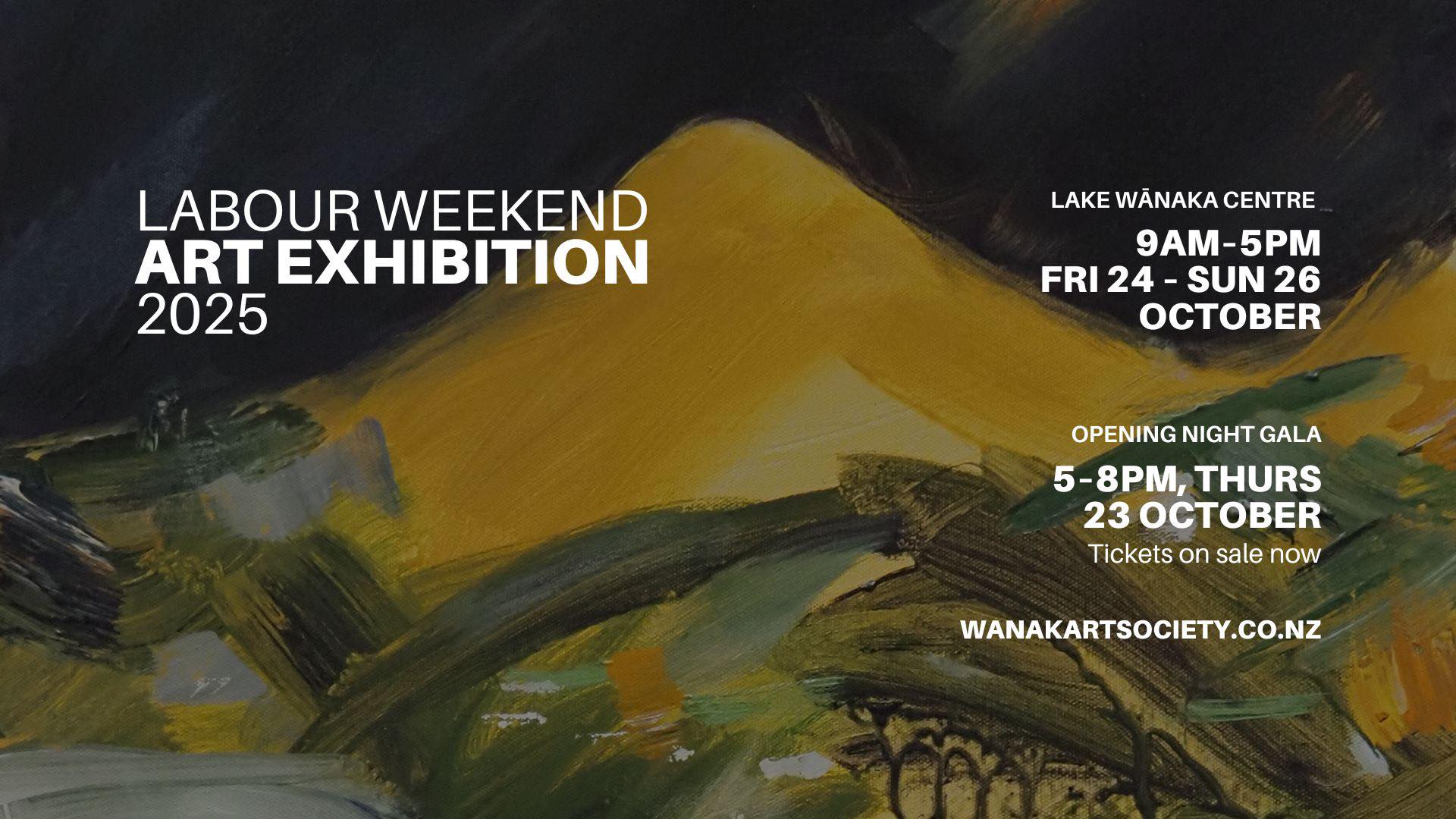 Wānaka Arts Labour Weekend Exhibition and Art Sale