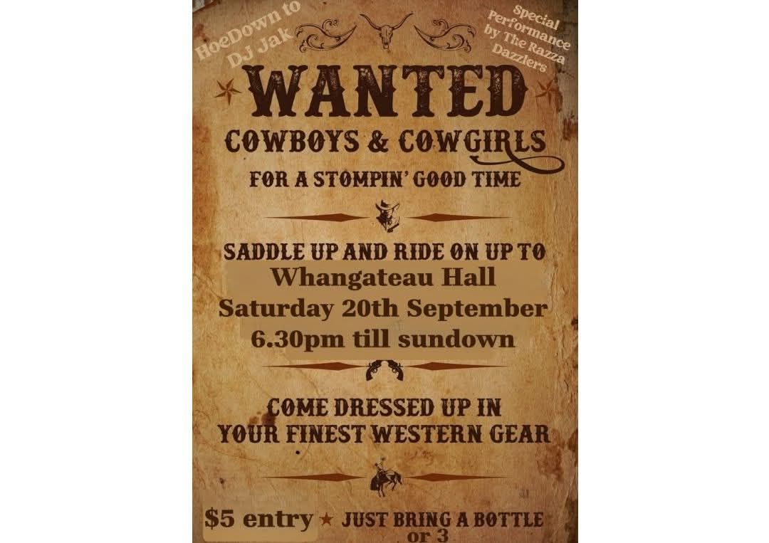 Hoedown at The Whangateau Hall