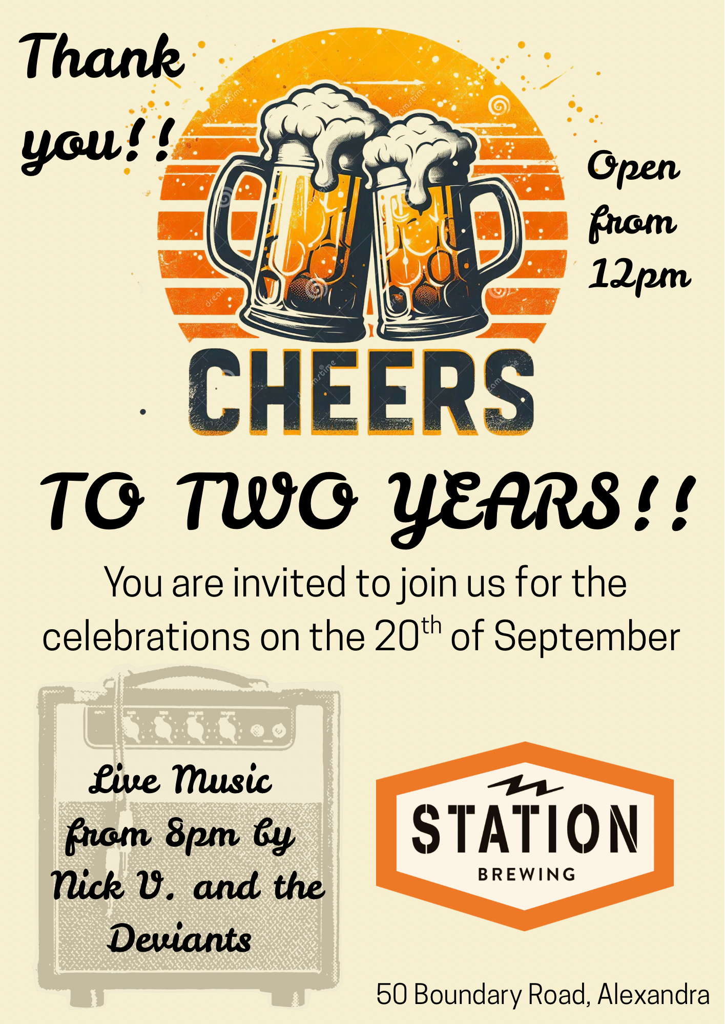 Station Brewing Birthday Bash