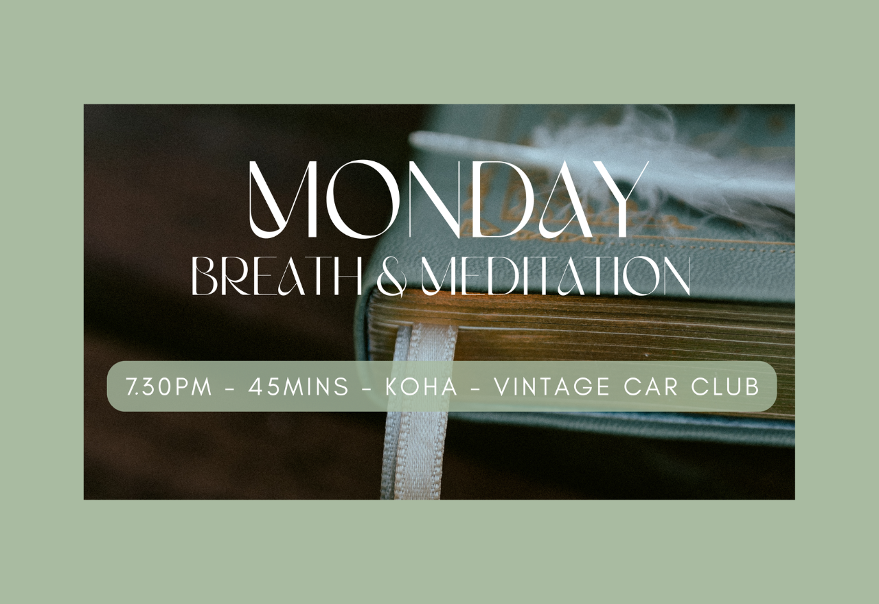 Monday Breath, Mindset & Meditation
