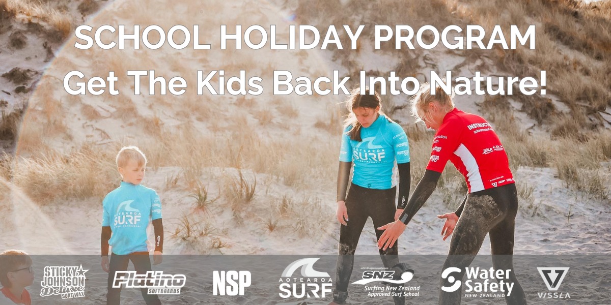 2 Day School Holiday Program @ Mangawhai with Aotearoa Surf