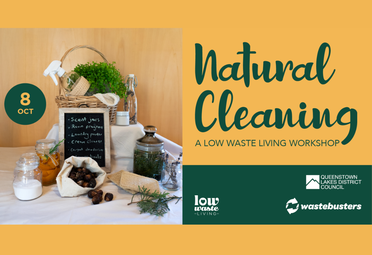 Natural Cleaning: A Low Waste Living Workshop