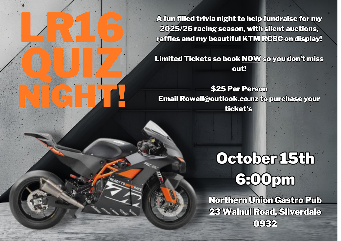LR16 Quiz Night - Fundraiser for Logan Rowell