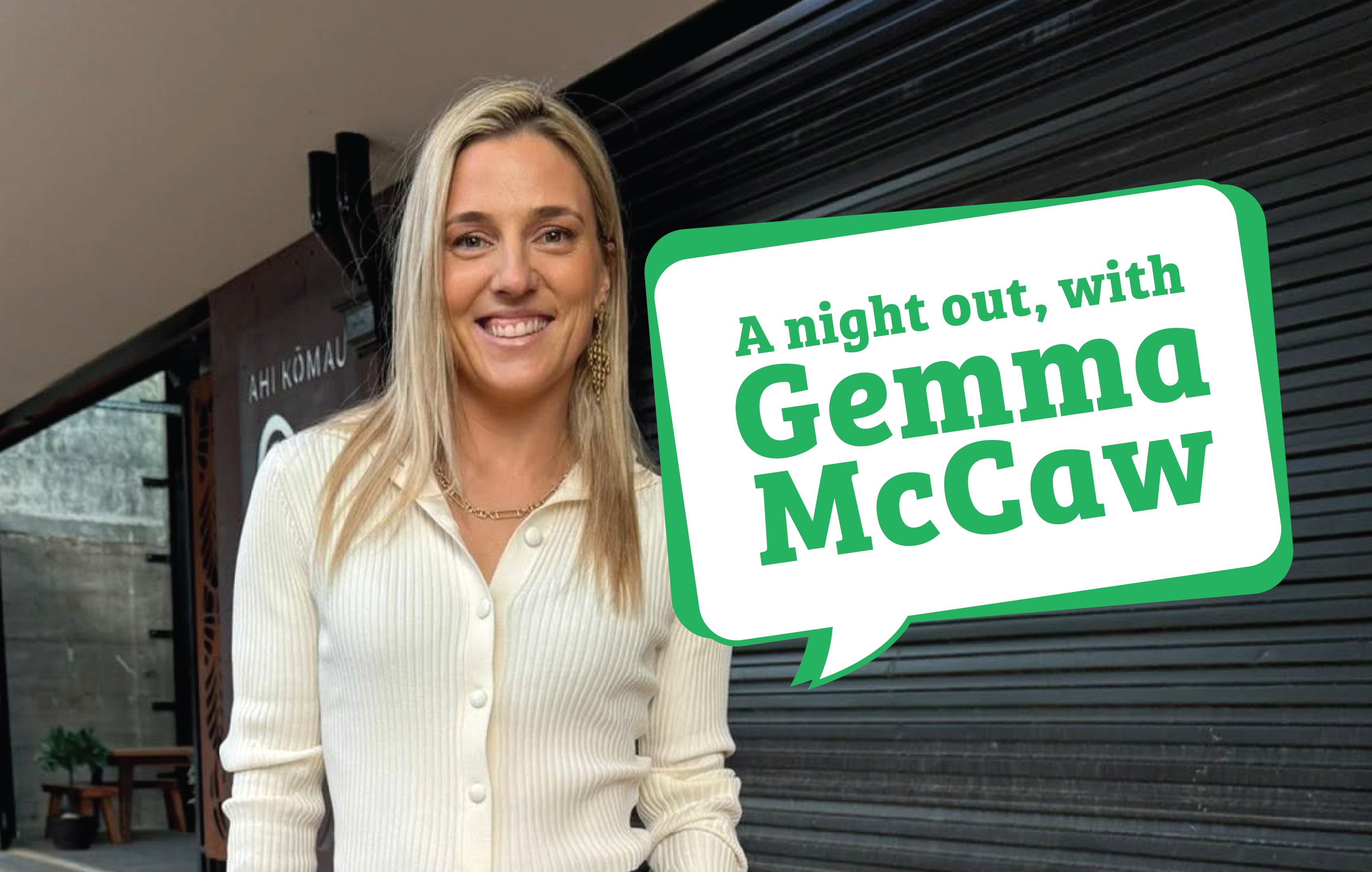 A night with Gemma McCaw