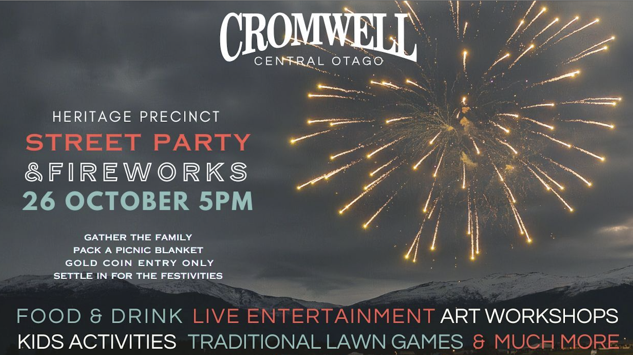 Cromwell Street Party & Fireworks 2025