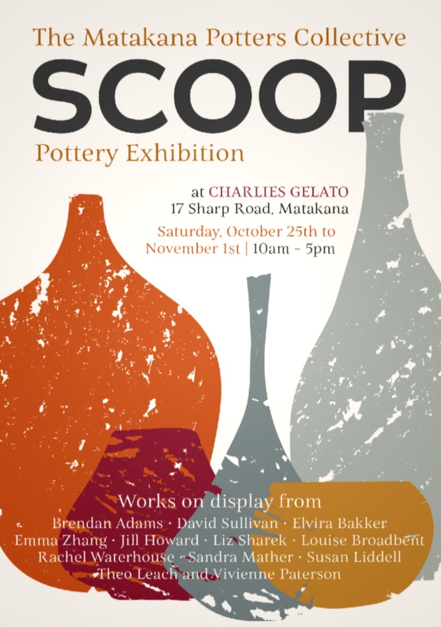 The Matakana Potters Collective - Scoop Pottery Exhibition
