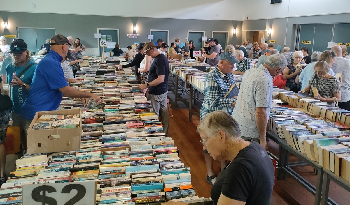 Annual fundraising book sale opens tomorrow in Alexandra 