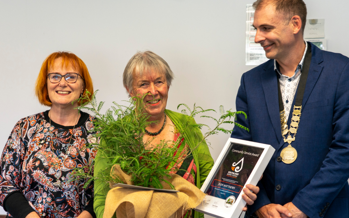 Two Fiordland women receive community awards