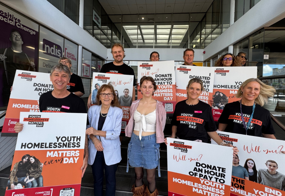 Donate an Hour's Pay to support Youth Homeless Matters Day