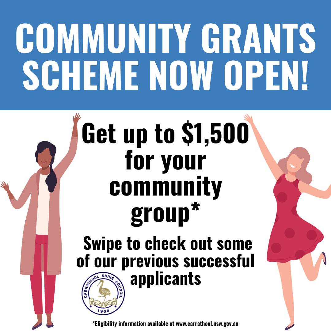 Carrathool Shire Opens Community Grants Scheme for 2025/26