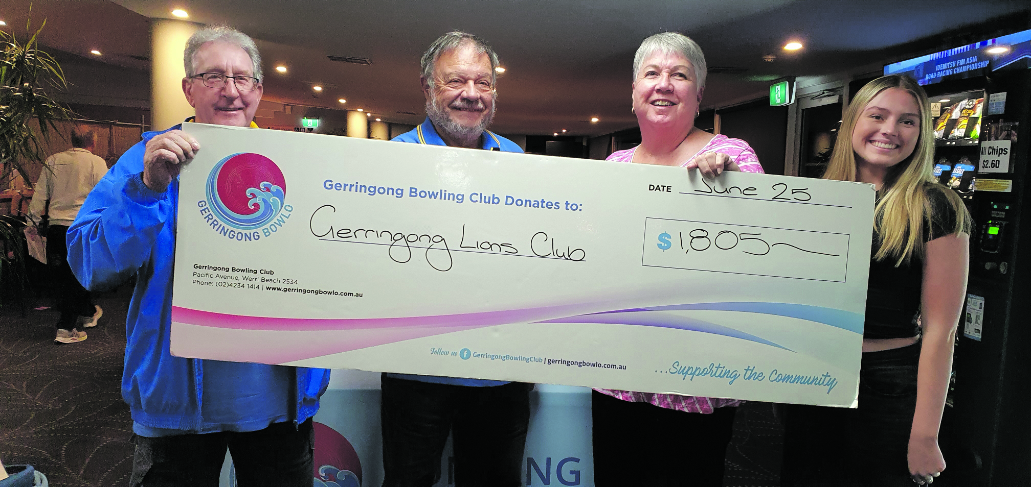 Lions out and about to give back to Gerringong community