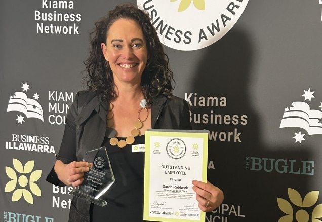 Sarah attributes outstanding award to hard work and resilience