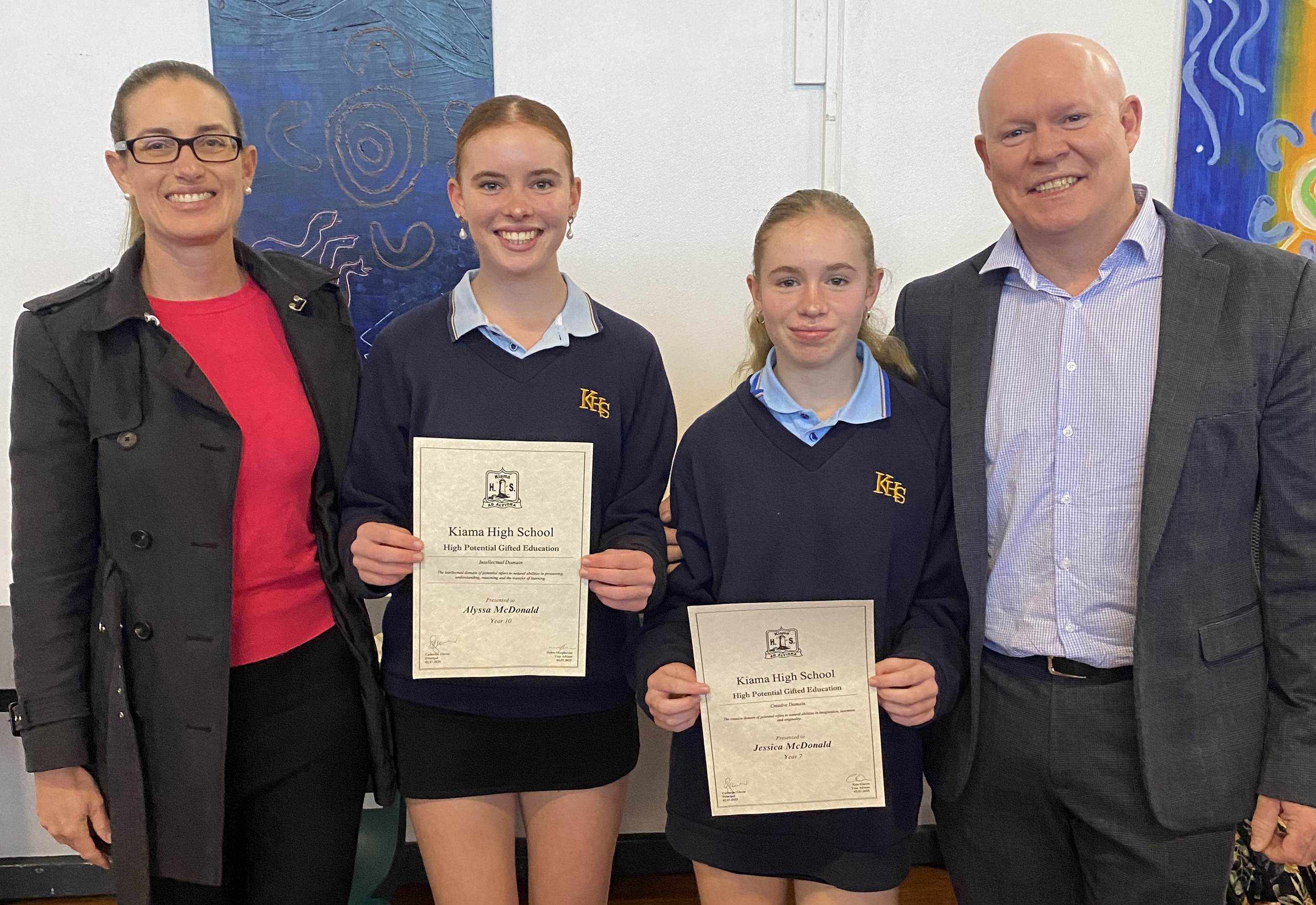 Kiama High School: Out and About - Young talent time