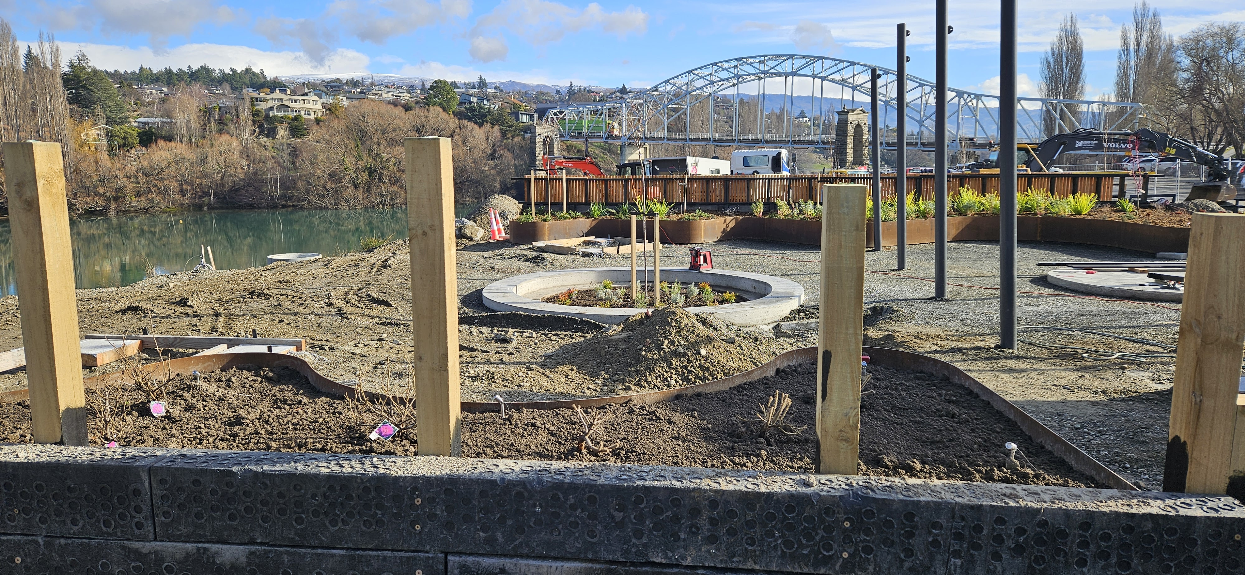 Riverside Park making steady progress