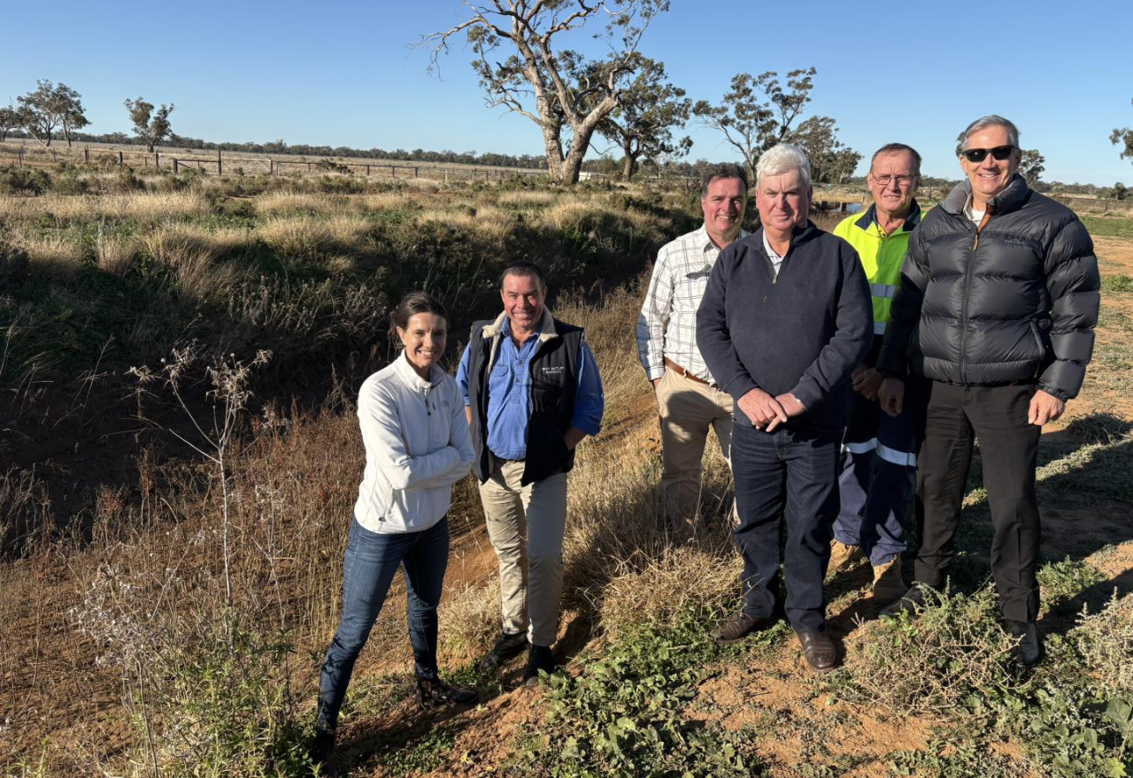 Breaking ground on Cobar's water lifeline
