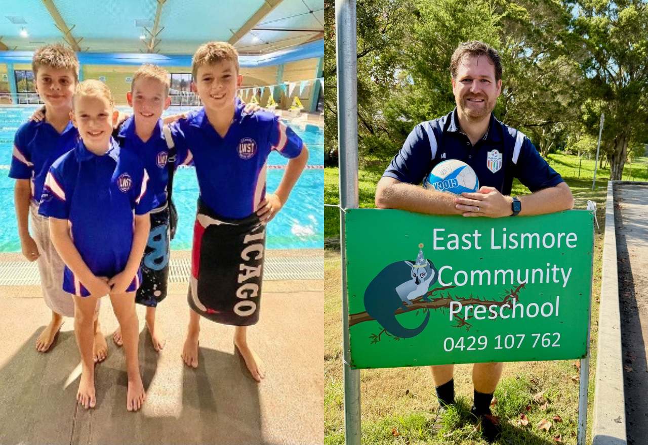 Lismore Workers Swim Team and Brad Ambridge nominated as finalists