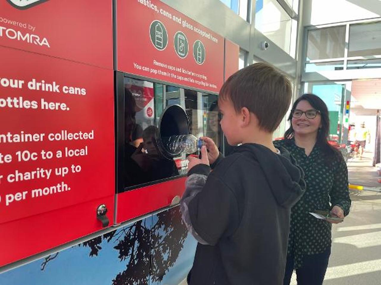 New World’s Recycling Machine Trial