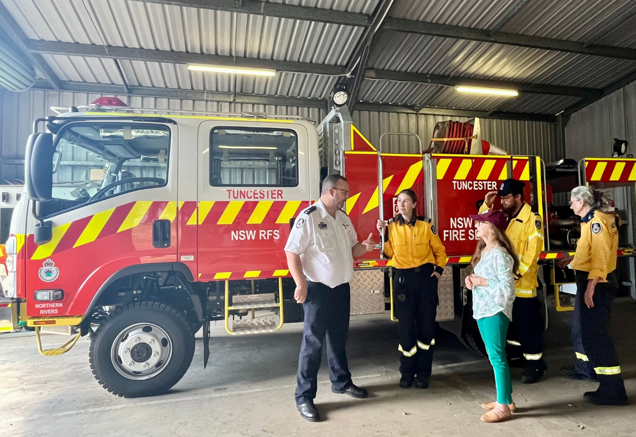 Jiggi and Tuncester get new fire-trucks in preparation for fire season
