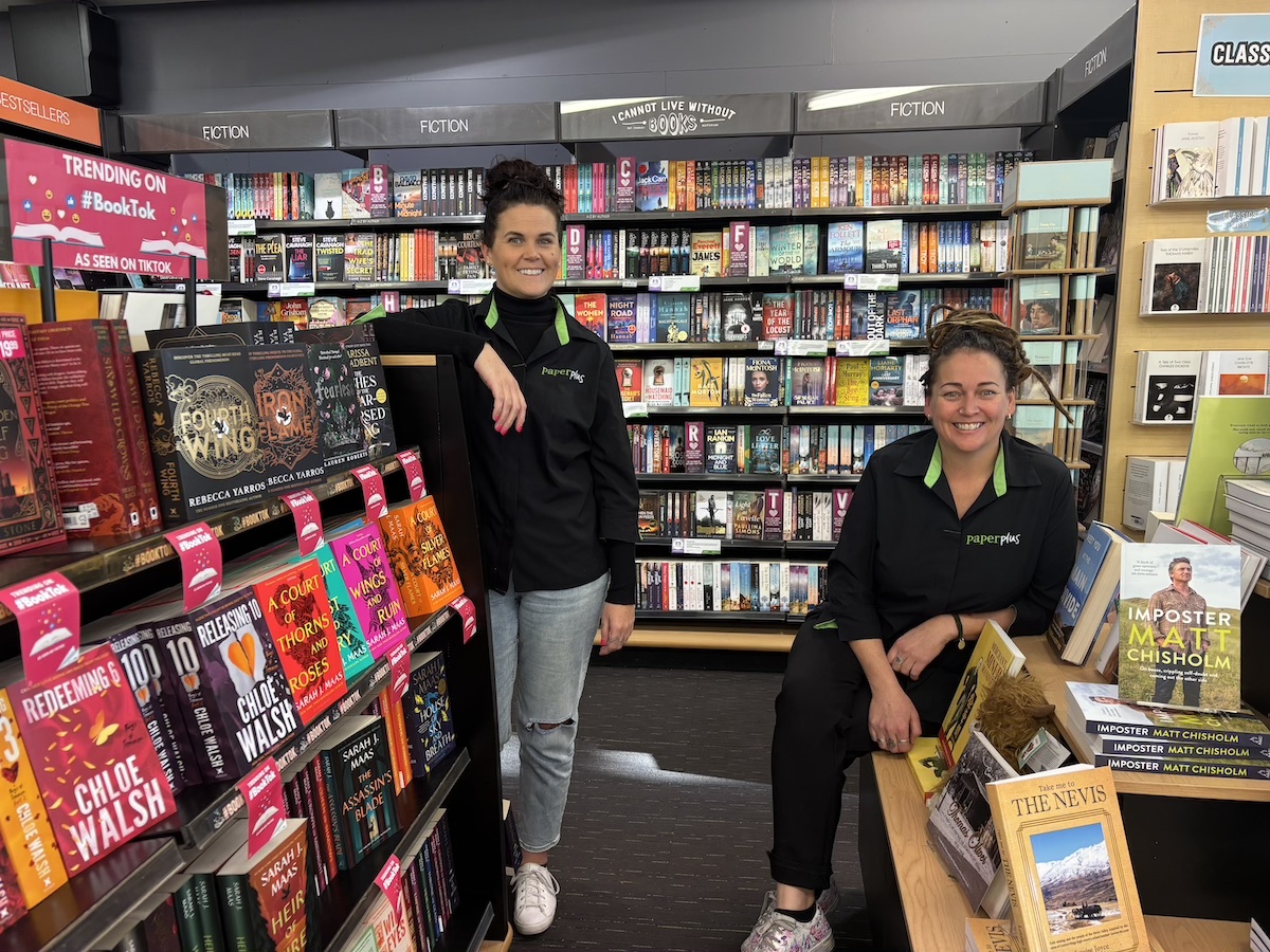 Change of guard at Paper Plus Alexandra