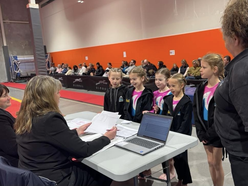 Southern gymnastics competition at Paetara