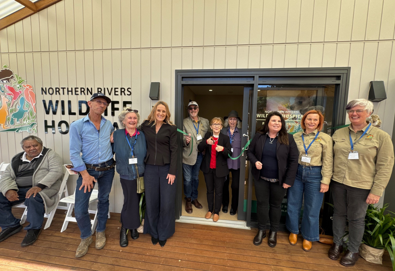 Northern Rivers Wildlife Hospital is officially opened