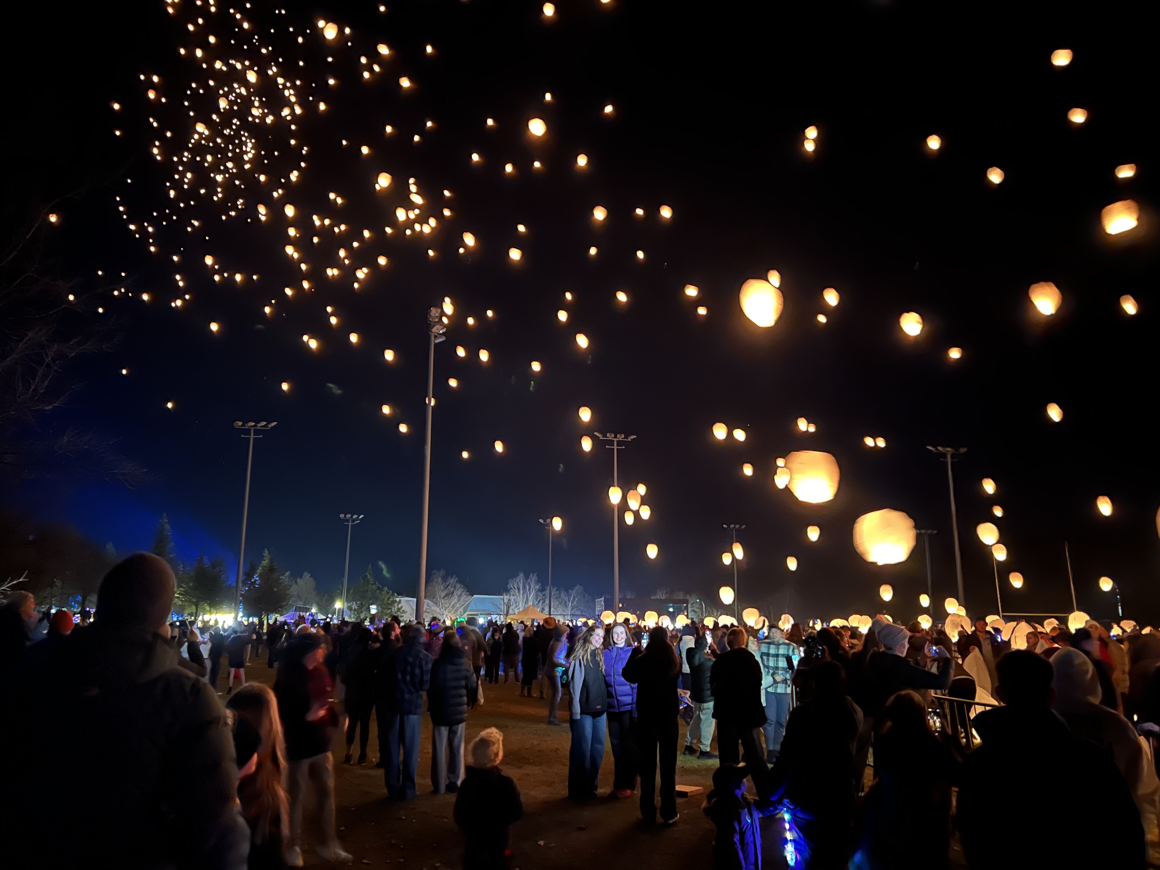 Cromwell lights up winter with 1,000 lanterns