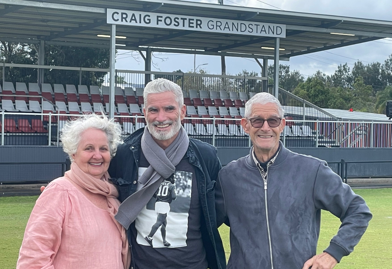Craig Foster Grandstand named at Lismore Regional Sports Precinct