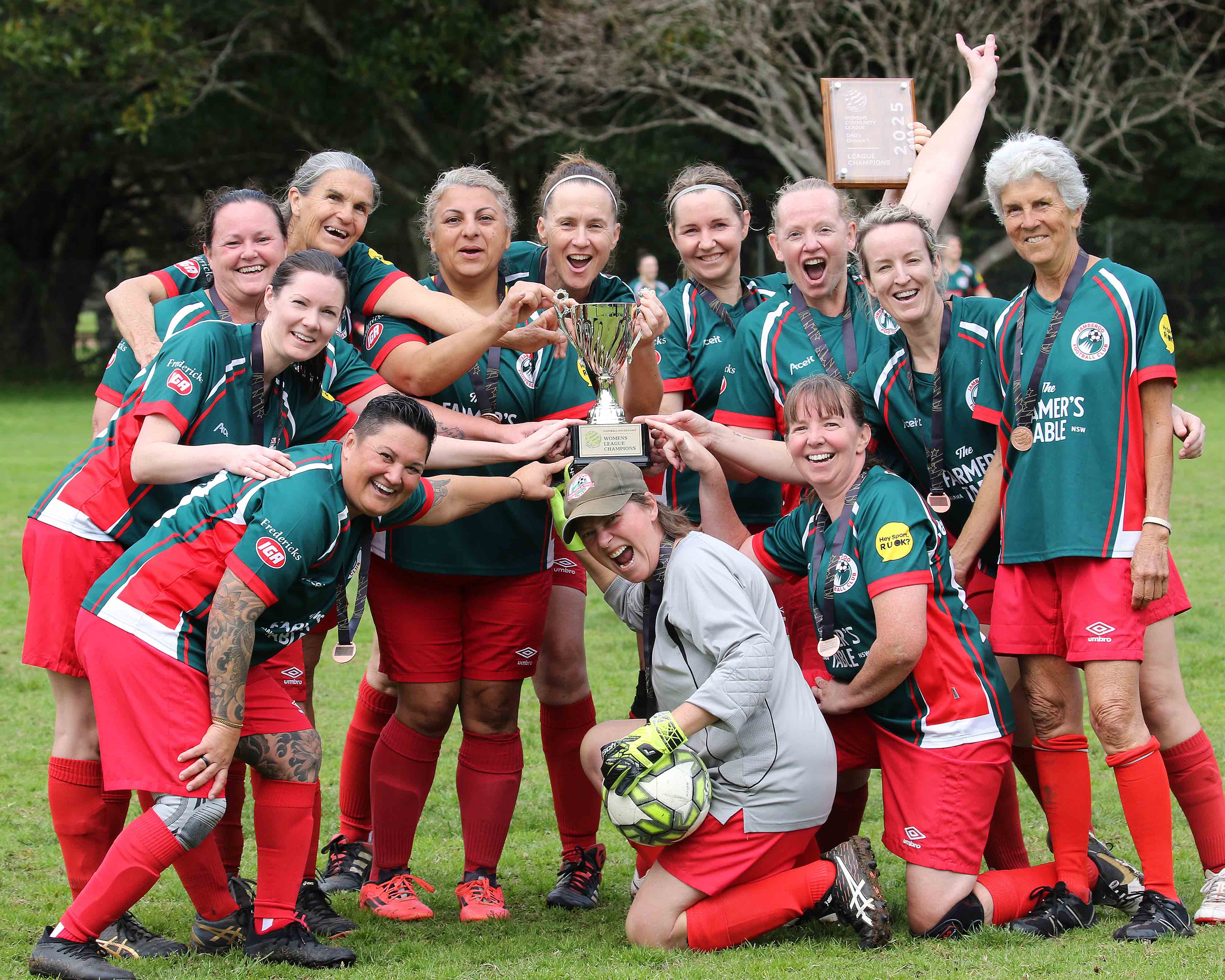 JAMBEROO FC OVER 40 WOMEN- 10TH AUGUST 2025