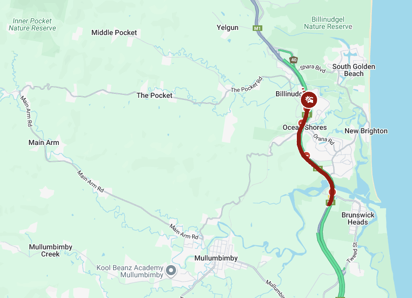Investigation underway after body found on M1 near Billinudgel