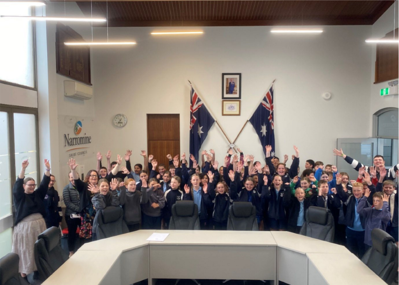 Narromine students gain insight into local politics